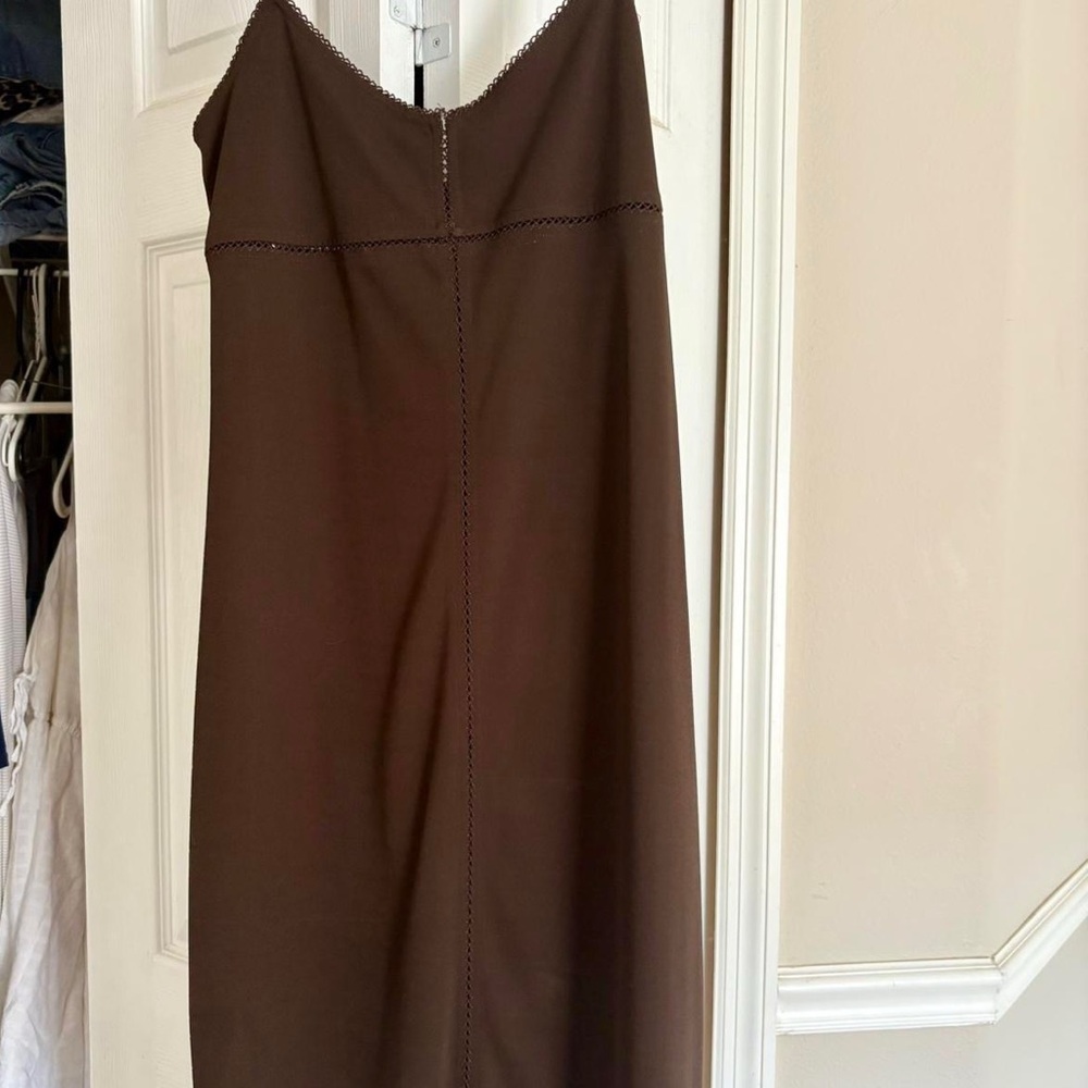 Elegant Brown Dress